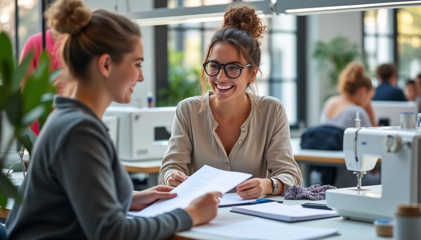 Illustration: Comment choisir le type de contrat dans une entreprise de couture qui recrute